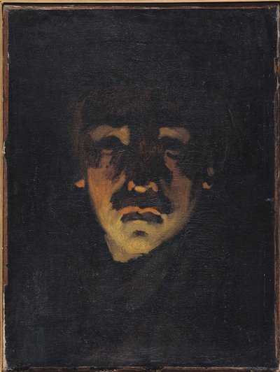 Self Portrait by Adolphe Felix Cals